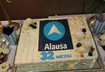 Bendrovė „Alauša“ atšventė 32 metų gyvavimo sukaktį