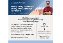 Šiuolaikiniai metodai prarastus dantis leidžia sugrąžinti vos per 24 valandas