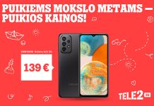 Mokslo metus pasitikite išmaniai: ypatingi „Tele2“ pasiūlymai įrenginiams ir praktiškos dovanos