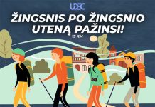 „Žingsnis po žingsnio Uteną pažinsi“