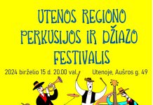 „UTENA JAZZ“ nuskambės Utenoje