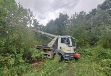 Latvių elektrikų brigados atvyko padėti tvarkytis su audros padariniais – ragina platinti miško proskynas