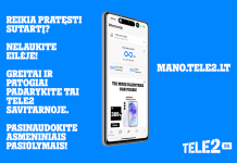 Patogumas, pasiekiamas ranka: „Tele2“ savitarnoje klausimus išspręsite neišėję iš namų