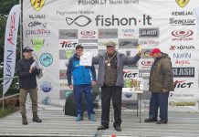 Spiningavimo čempionato etape triumfavo mažeikiškis žvejys