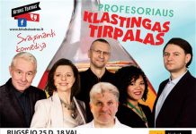 „Kitoks teatras“ pristato: svaiginanti komedija „Profesoriaus klastingas tirpalas“