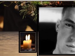 Atsisveikinimas su tragiškai žuvusiu ugniagesiu