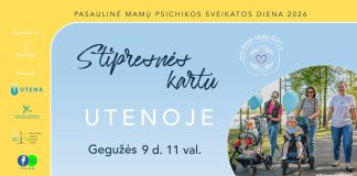 Mamų psichikos sveikatos diena šiemet minima 35 Lietuvos miestuose renginiais „Stipresnės kartu”