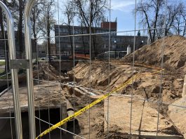 Mieste rekonstruojama šiluminė trasa