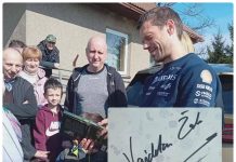 Vaidotas Žala atvyko į Sirutėnus