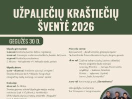Užpalių kraštiečių šventė jau 2026 m. gegužės 30 d.