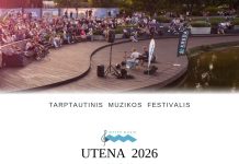 Water music programa Utenoje 2026 m. – nemokami koncertai visą vasarą