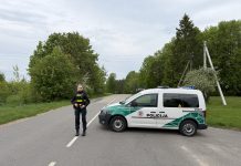 Neeilinis įvykis rajone: nukrito dronas, rasta sprogstamųjų medžiagų