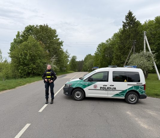 Neeilinis įvykis rajone: nukrito dronas, rasta sprogstamųjų medžiagų