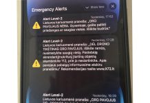Utenos apskrityje ketvirtadienį paskelbtas oro pavojus: radarai užfiksavo du galimus dronus