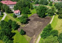 Krašuonos parke pradedami Bendruomeninio sodo įrengimo darbai