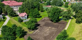 Krašuonos parke pradedami Bendruomeninio sodo įrengimo darbai