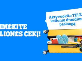 Aktyvuok draudimą ir laimėk: „Tele2“ siūlo 1000 eurų kelionei