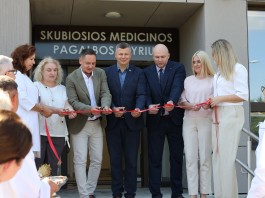 Utenos ligoninėje atidaryti atnaujinti Skubiosios medicinos pagalbos ir Intensyviosios terapijos skyriai