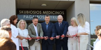 Utenos ligoninėje atidaryti atnaujinti Skubiosios medicinos pagalbos ir Intensyviosios terapijos skyriai