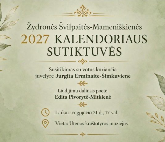 Šventumo ir (sielos) erdvės dialogas: apie ką 2027 metų liturginis kalendorius, sukurtas grafikės Žydronės Mameniškienės?