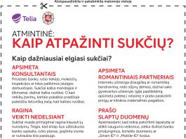 „Telia“ ir Lietuvos policija kviečia senjorus namuose pasikabinti atmintinę prieš sukčius