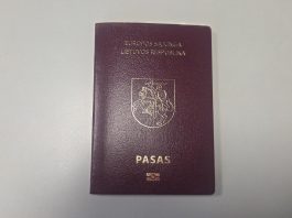 Lietuvos pasas pakilo į 23-ią vietą pasauliniame reitinge