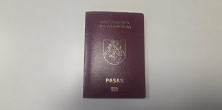Lietuvos pasas pakilo į 23-ią vietą pasauliniame reitinge