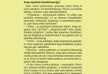 Dezinformacija: kas tai yra?
