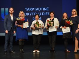Utenoje pagerbti geriausi mokytojai ir švietimo bendruomenės lyderiai