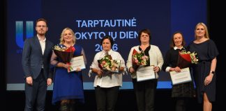 Utenoje pagerbti geriausi mokytojai ir švietimo bendruomenės lyderiai