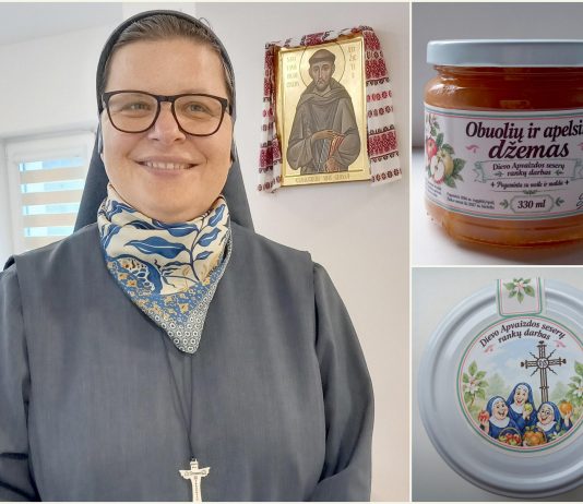 Šimtametę istoriją turinčiame vienuolyne rudenį pakvimpa obuolių džemu